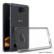 Funda De Silicon Suave Transparente Para LG X MAX